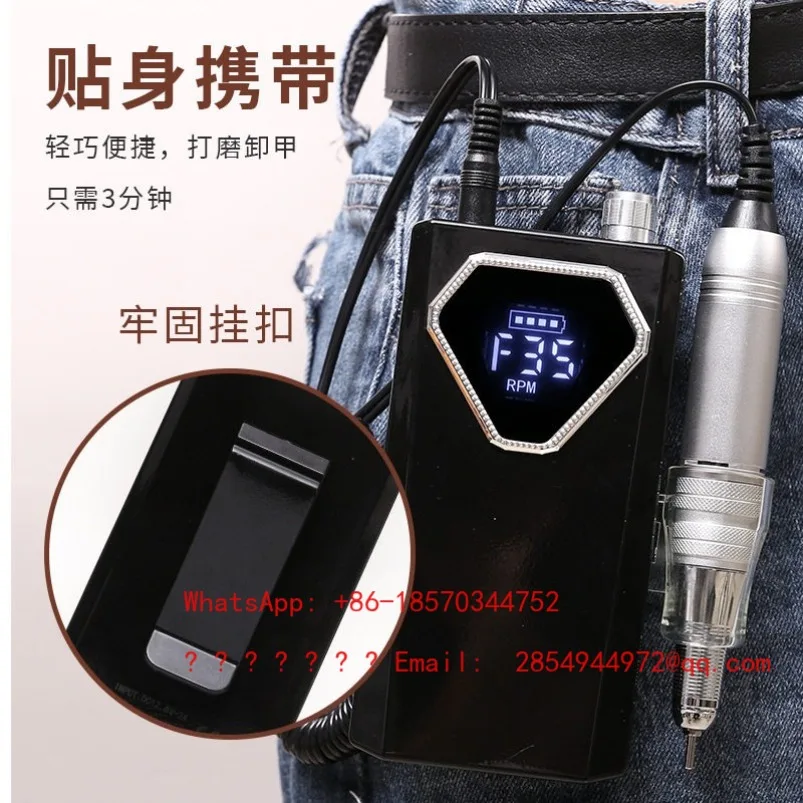 SY902 Nail Polisher Nail Remover High Speed, Low Noise and Not Hot