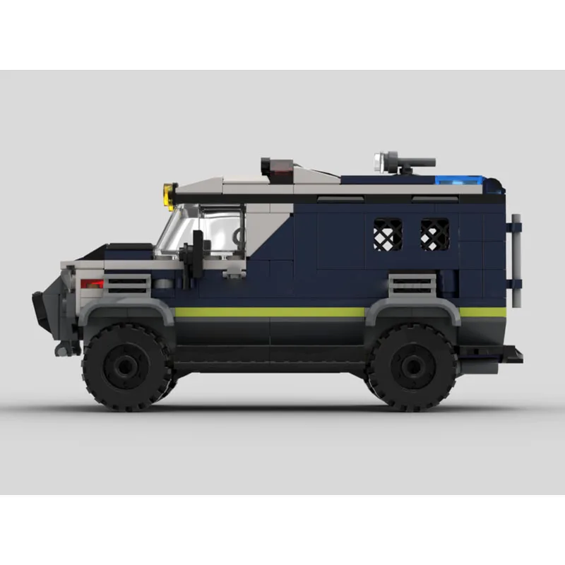 

Конструктор MOC-239712: Модель полицейской машины для городской службы спасения, 326 деталей, подарок для мальчиков на день рождения