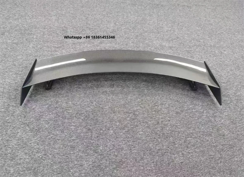 

For Mustang GT350 2015-2023 Real Carbon Fiber Tail Wing Wing Rear Trunk Lip Car Accessories Refit Decoration Spoiler Kit