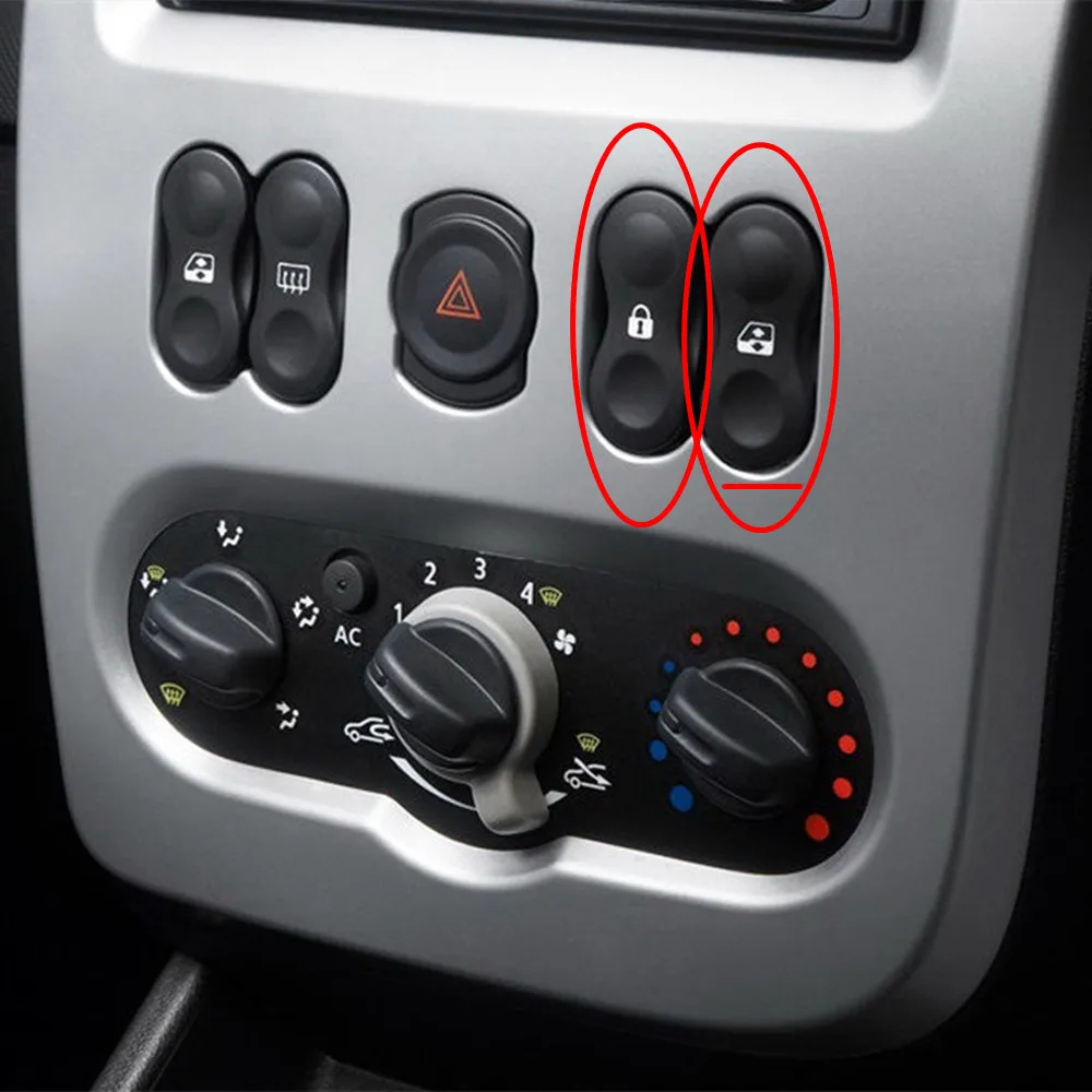 For Renault Dacia Logan MCV 2009 2010 2011 High Quality Power Window Switch Control Button Car Accessories 8200602227 8200325065 view 6