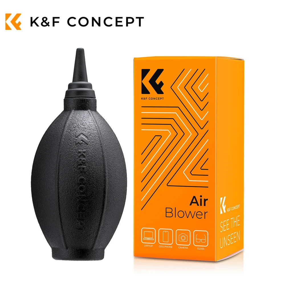 

K&F Concept Air Blower Dust Blower Lens Blower for Digital DSLR SLR Cameras Camera Lenses Sensitive Electronics Silicone