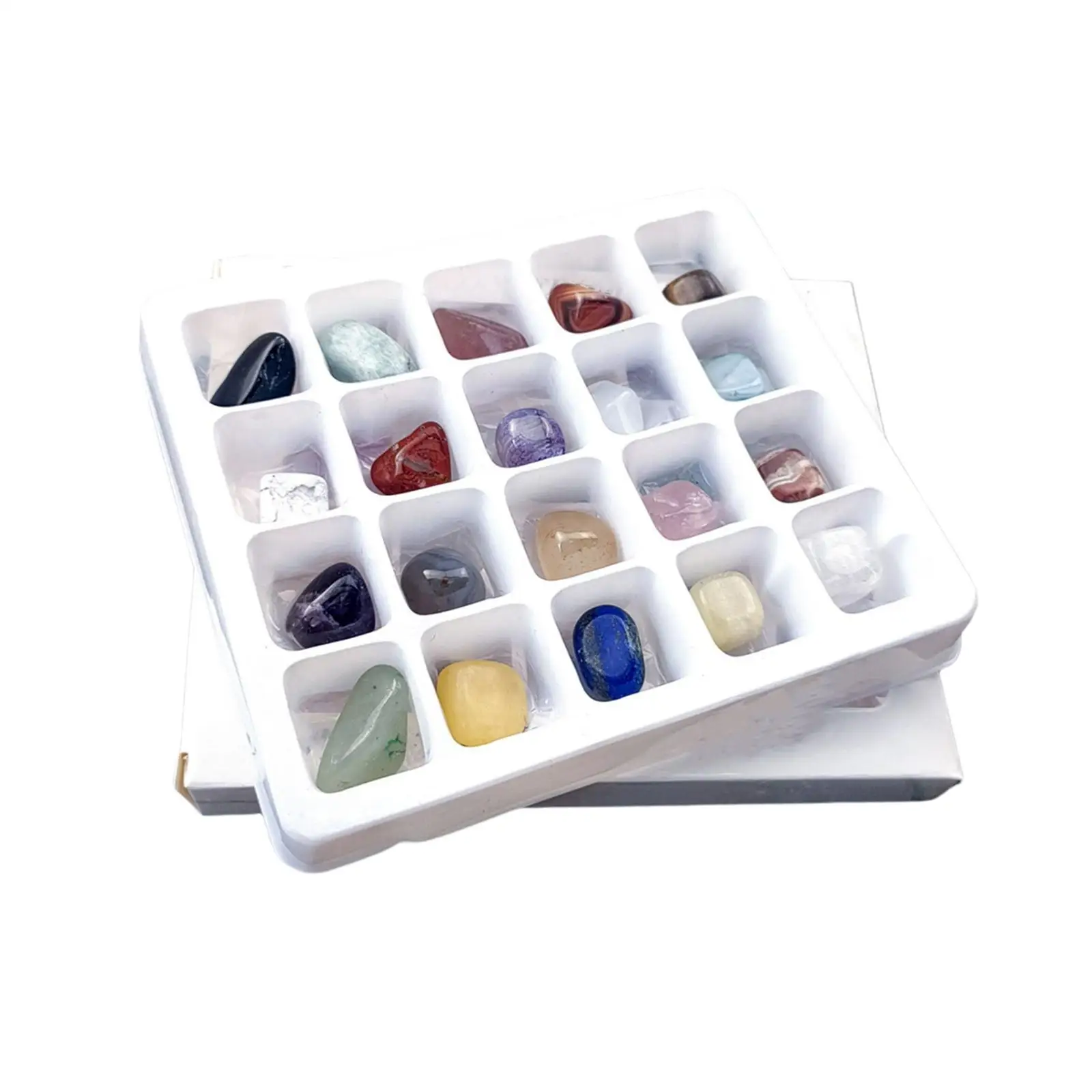 20 and Mineral & Collection Box Earth Science Kit Gift Box Gem for Birthday Present Kids