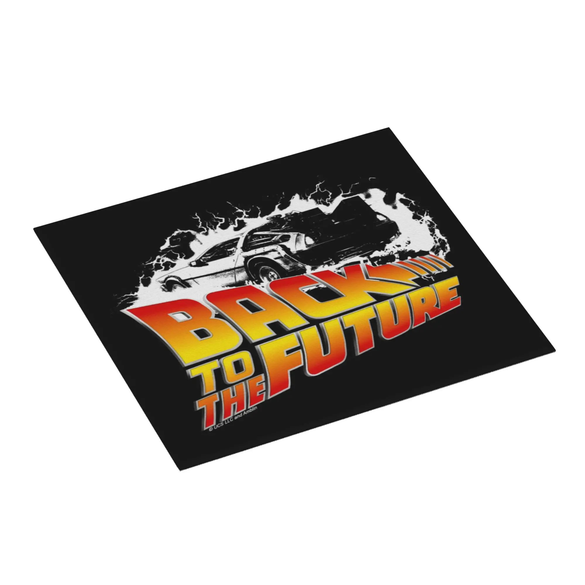 Back To The Future Non‑Slip Waterproof Absorbent Barware Tableware Oil Proof Reusable DeLorean Bathroom Drying Mat For Kitchen