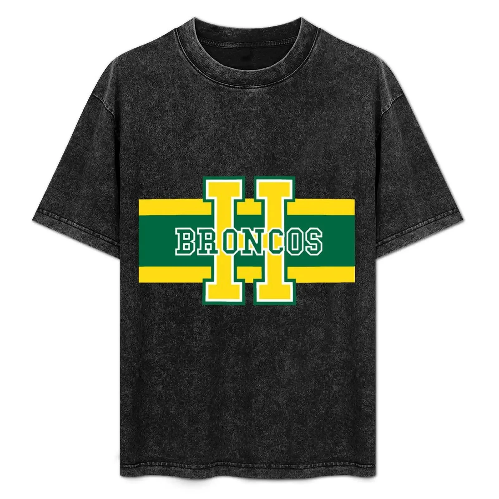 

Humboldt Broncos T-Shirt gifts for boyfriend blue lock plus size clothes croswit shirt man black t-shirts for men