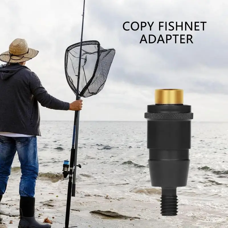 Fishing Mesh Converter Mesh Adapter Multifunctional Connecting Joint Wear Resistant Conversion Head Anti-Rotation Net Head