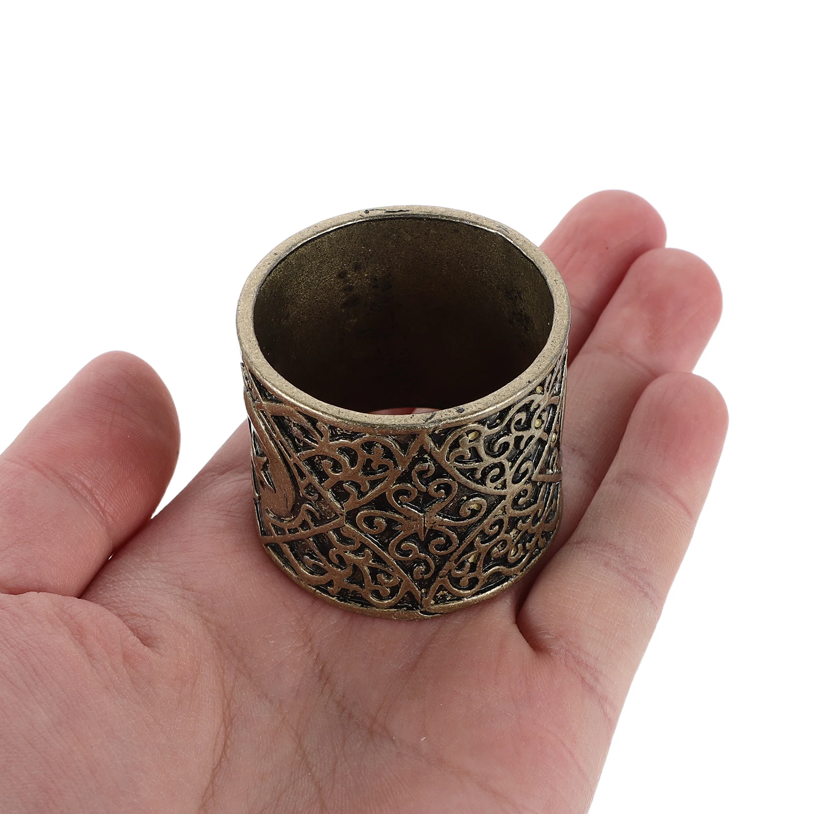 

2Pcs Napkin Rings Gold Alloy Middle Eastern Eid Mubarak Table Decor Ramadan Dinner Party Decoration Reusable Metal Napkin