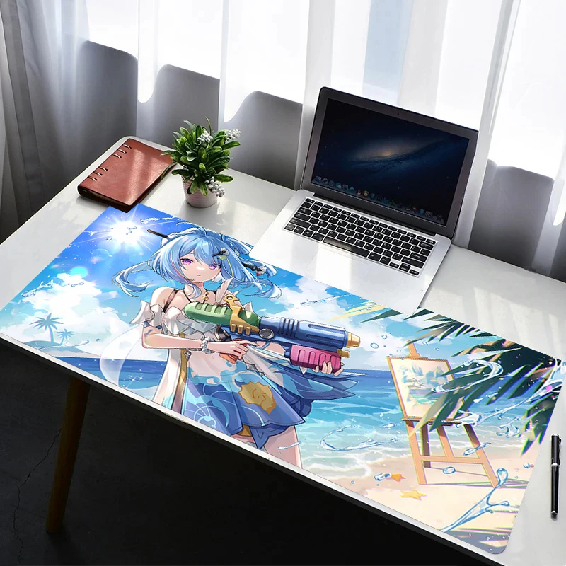 

Mouse Pad Non Slip Rubber HD H-honkai Impact 3 Mousepad Laptop Gamer Cabinet Keyboard Pad Office Computer Gaming Desk Mouse Mat