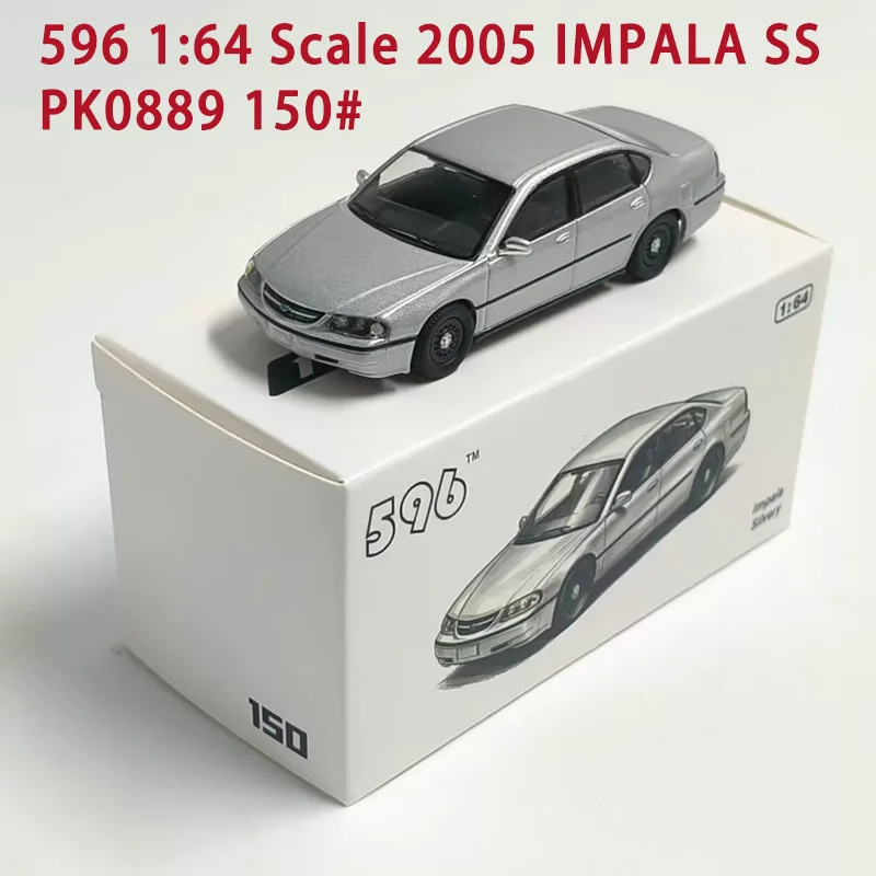 596 Diecast 1:64 Scale 2005 IMPALA SS & GMC Yukon XL Alloy Car Model Static Display Collectible Toy Gift Souvenir Decoration
