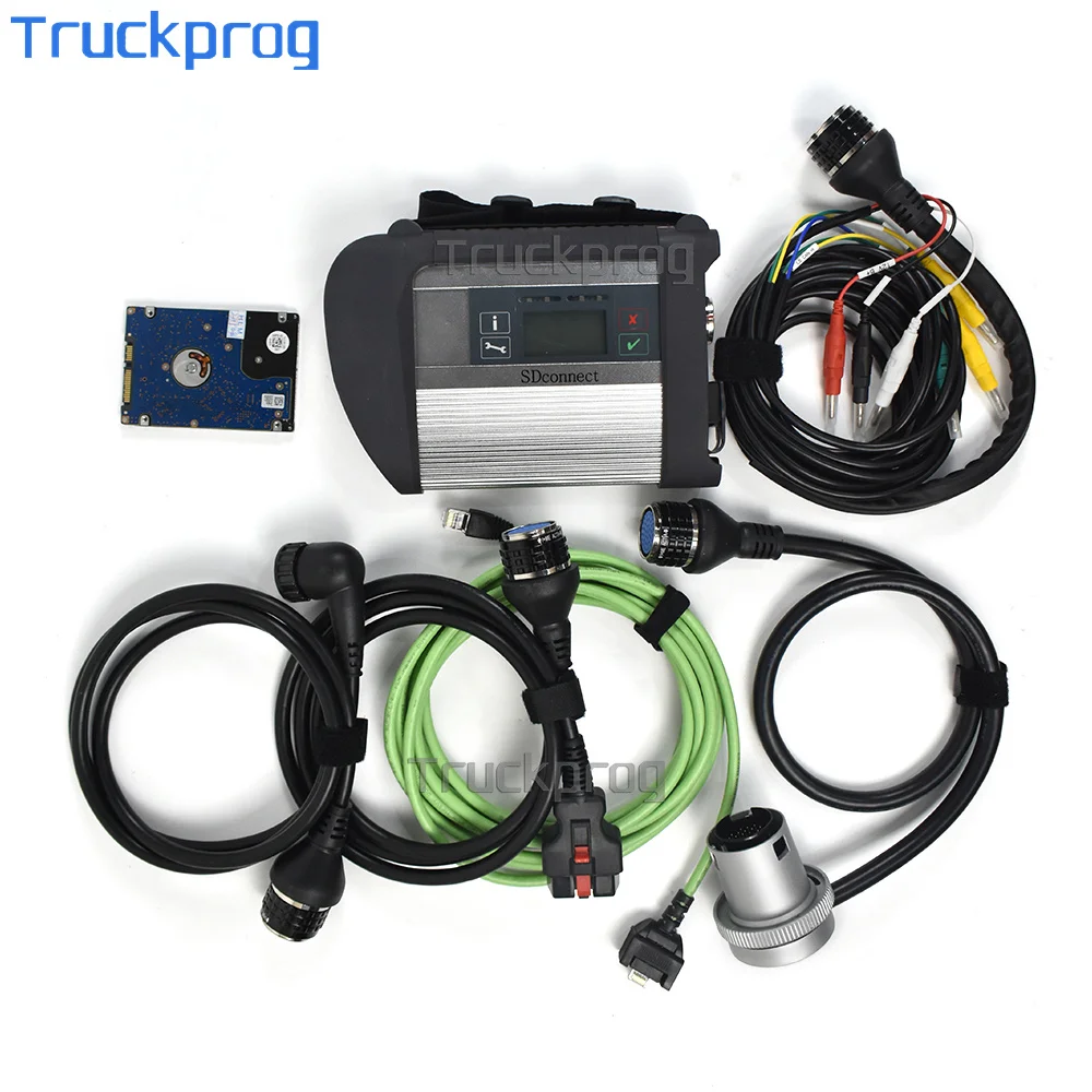 Top Quality MB STAR C4 Car Diagnostic Tool MB SD Connect Compact 5 Update by MB Star Diagnosis C4 Support Wifi with Software SSD