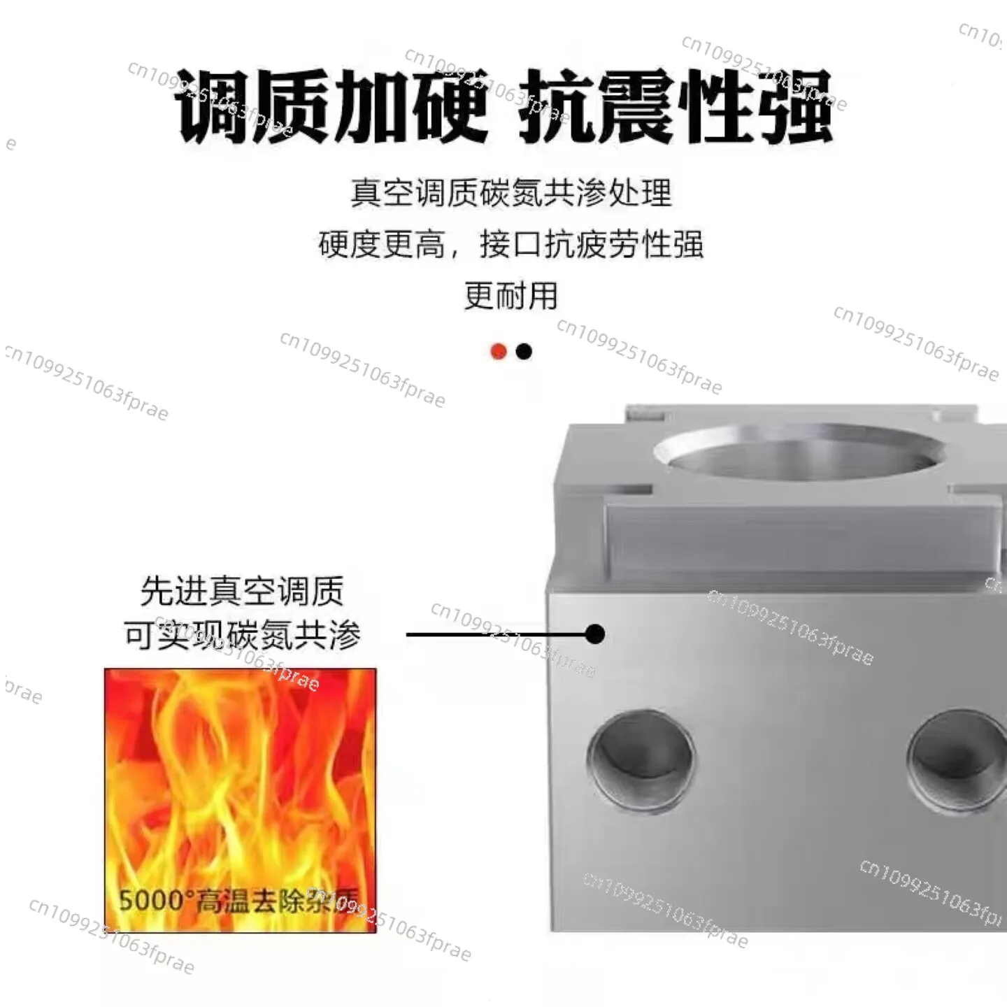 Two-way OK fixture CNC multi-station pneumatic expansion clamping block fixed vice ok clamp machining center tooling