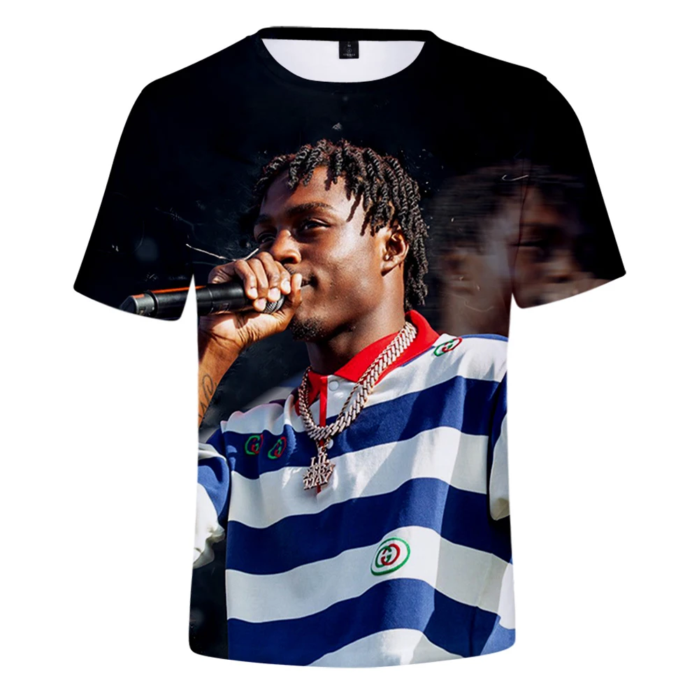 2026 ليل تجاي التي شيرت للجنسين Crewneck قصيرة الأكمام النساء الرجال تي شيرت مغني الراب الأمريكي 2022 نمط غير رسمي ملابس ثلاثية الأبعاد