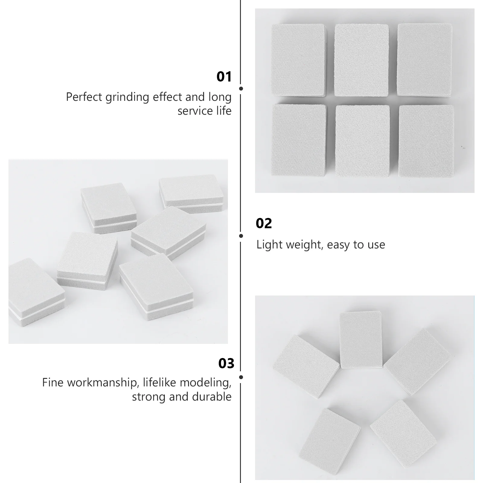 

40Pcs Sponge Nail Files High Quality Manicure Tool for Nail Art Shaping Safe Comfortable Easy to Use Polishing Block