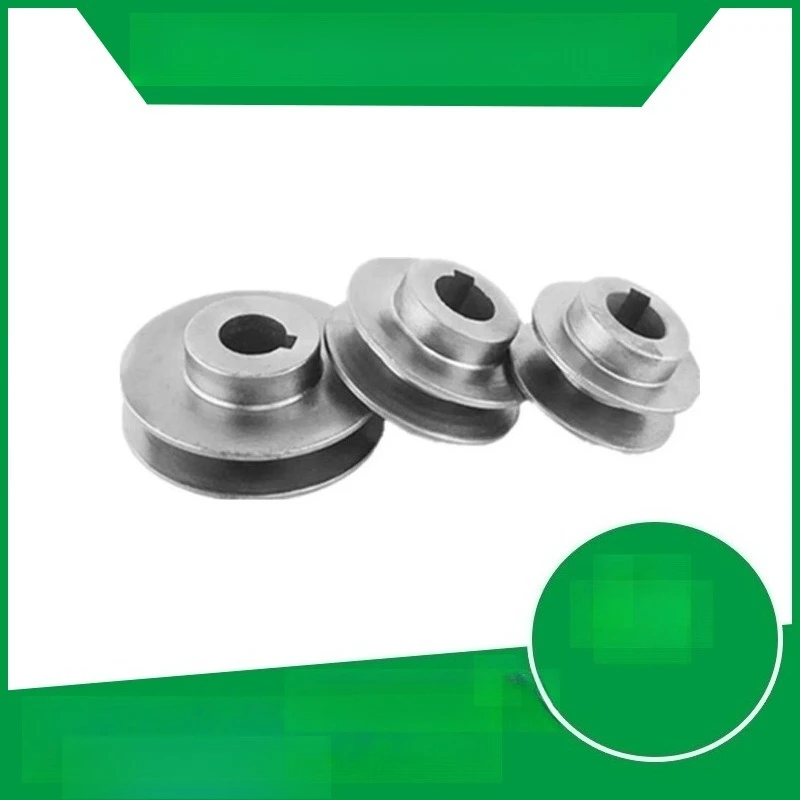 

1pcs OD:70mm Groove width:16mm 1B Type Cast Iron Belt Pulley Single Groove Motor Pulley Complete Motor V-belt Pulley