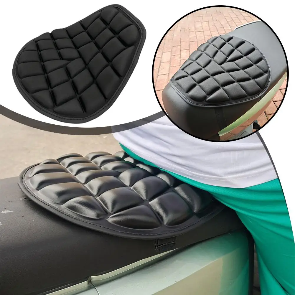 العالمي للدراجات النارية غطاء مقعد ثلاثية الأبعاد جل حشوة وسادة تنفس امتصاص الصدمات ل دراجة هوائية جبلية القماش أو بولي Leather الجلود F1F3