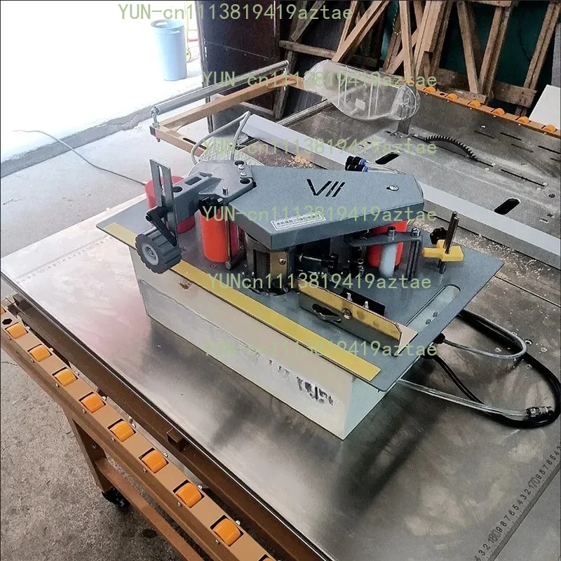 Dual-purposeStraight&Curved Surface Edge Banding Machine,Automatic Double-sided AdhesiveTapeCuttingTableTypeFurnitureEdge Bander