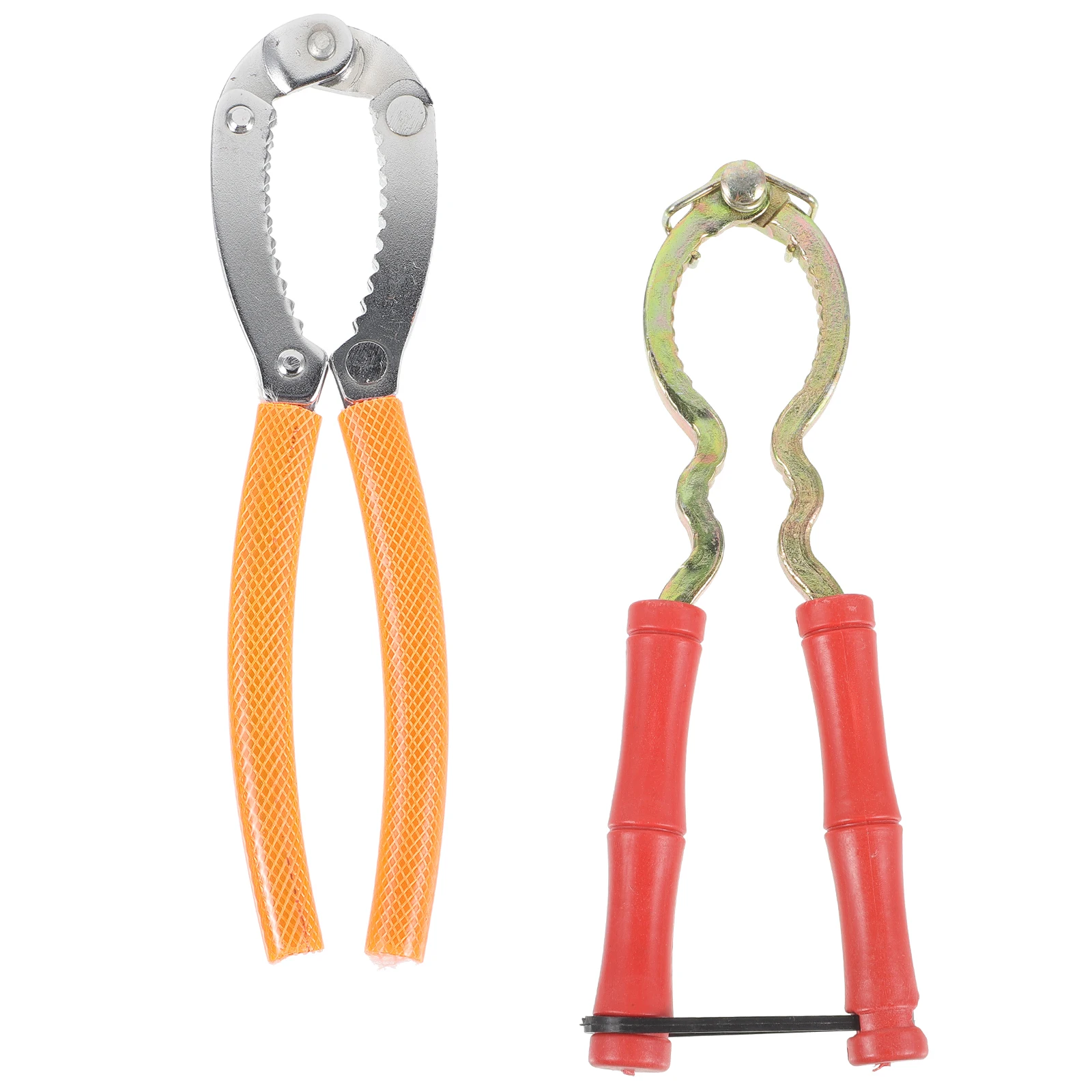 

2 pcs Walnut Crackers Tool Spring Metal Heavy Duty Opener Portable Compact Kitchen Gadgets Nut Cracker Stainless Steel For