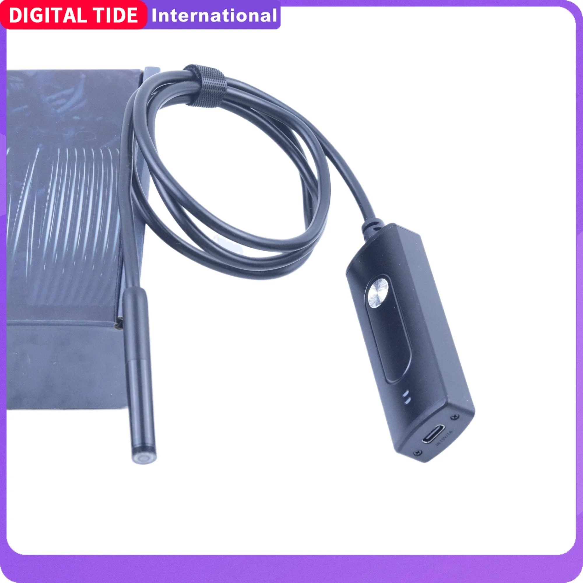 

8.0MM TYPE-C Endoscope Camera IP67 Waterproof 6 LEDs Adjustable USB Android Inspection Borescope Cameras for Phone PC