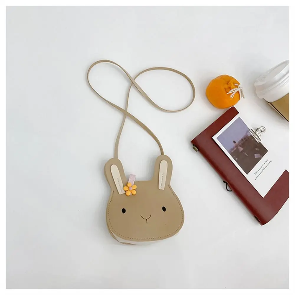 حقيبة كتف صغيرة جميلة من جلد البولي يوريثان الناعم حقيبة ساعي البريد الكرتونية اللطيفة حقائب يد ناعمة للأطفال البنات