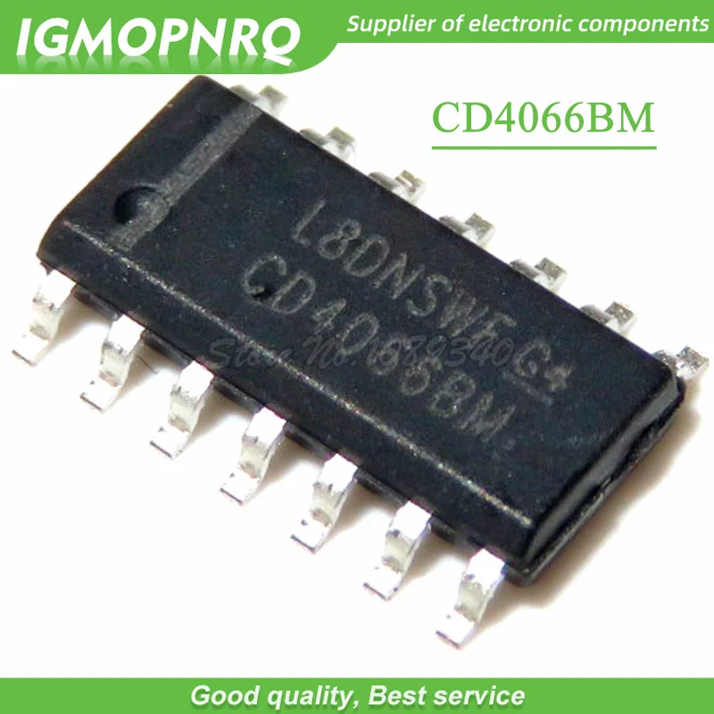 100pcs/lot CD4066BM CD4066 SOP-14 Signal Switch  Switch / Multiplexer New Original