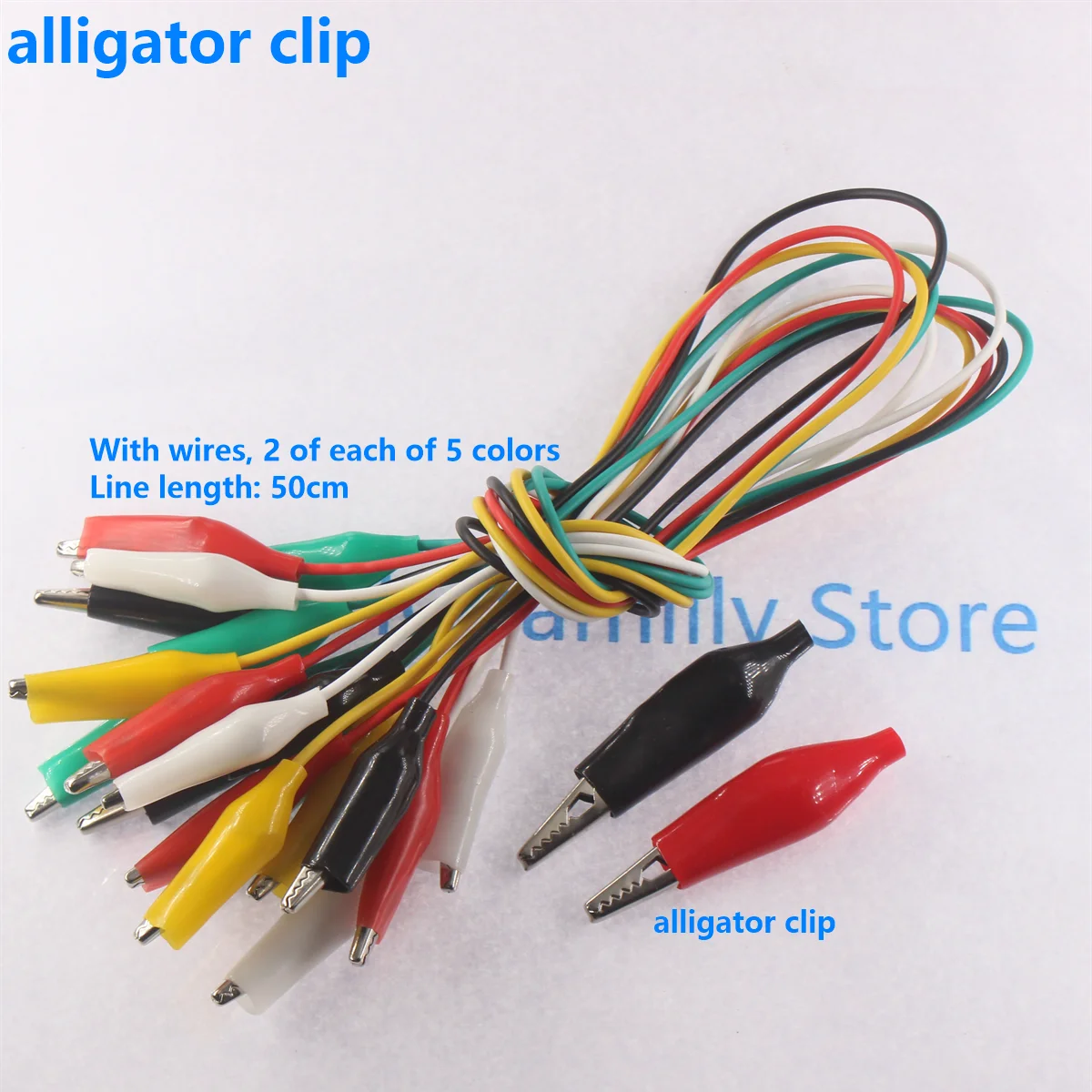 20/10pcs Crocodile clip, small, medium, large, sheath clip, power clip, test clip, charging clip, sheath clip