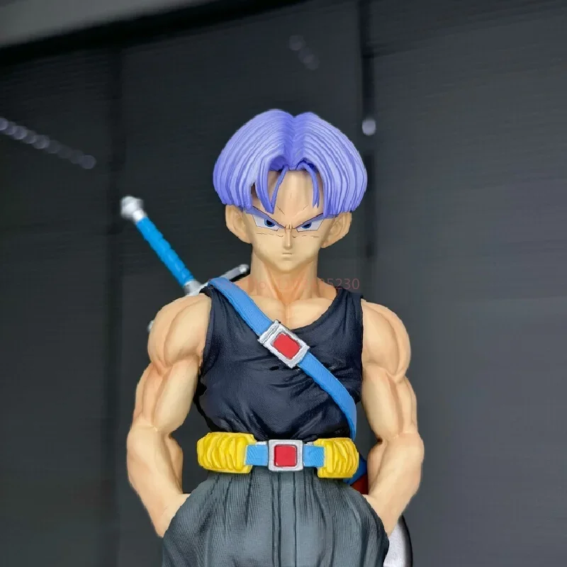 30cm Dragon Ball Unlimited Z Warrior Unlimited Tranx Double Headed Carving Anime Handmade Statue Model Ornament Collection Gift