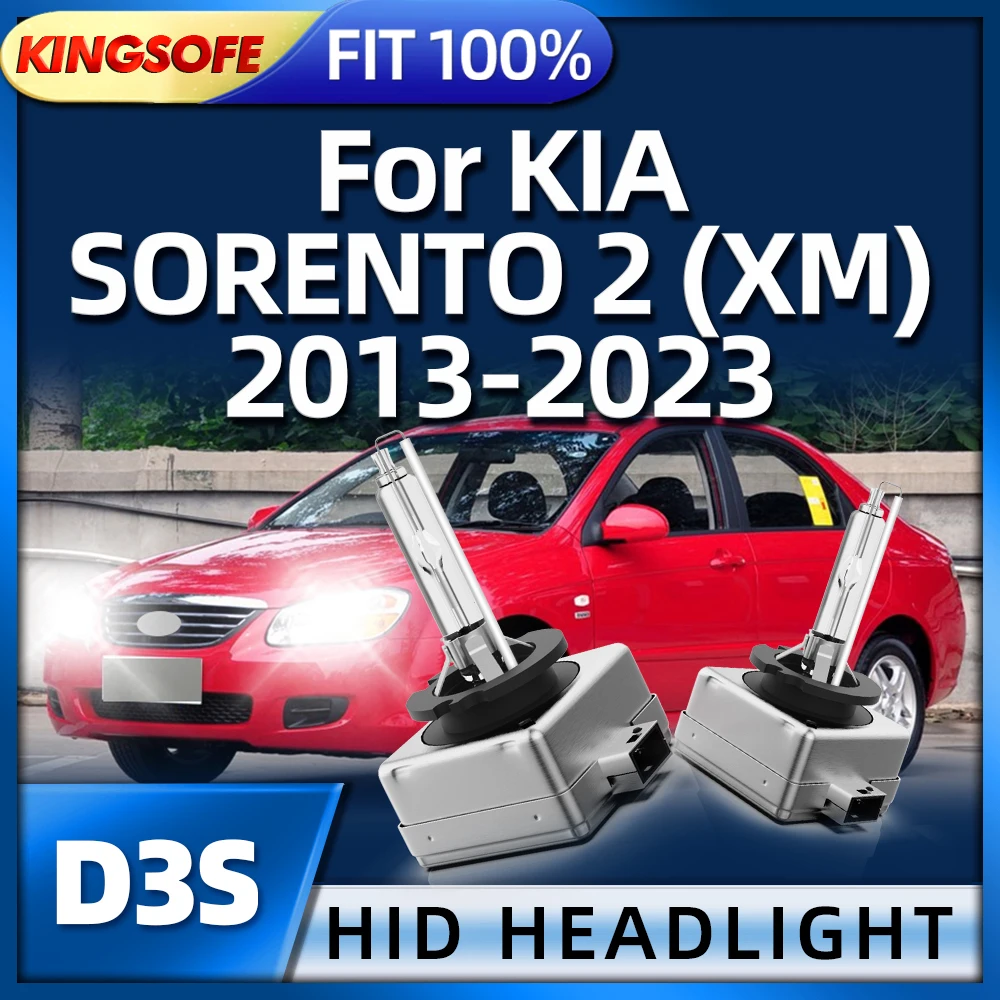 

KINGSOFE 35W HID Xenon Lamp Car Headlight D3S For KIA SORENTO 2 (XM) 2013 2014 2015 2016 2017 2018 2019 2020 2021 2022 2023