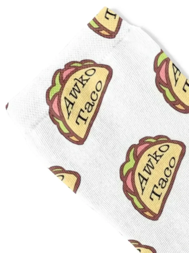 Awko taco Socks moving stockings funny gifts hockey loose Boy Child Socks Women's