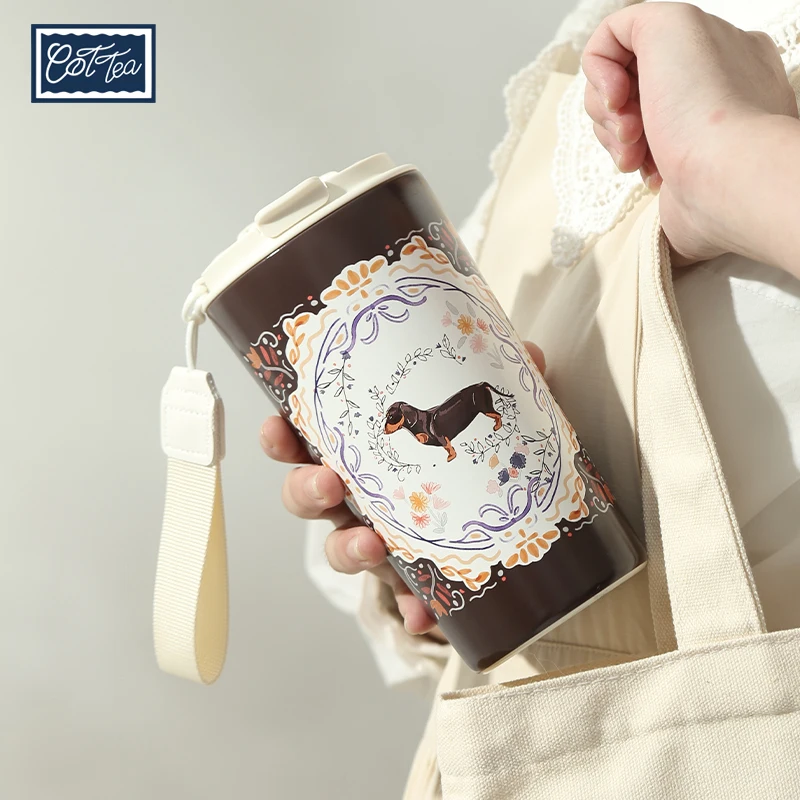 

London Pottery 500ML stainless steel hot coffee thermos cup thermal gym water bottle mug children water gourds drinkware for tea