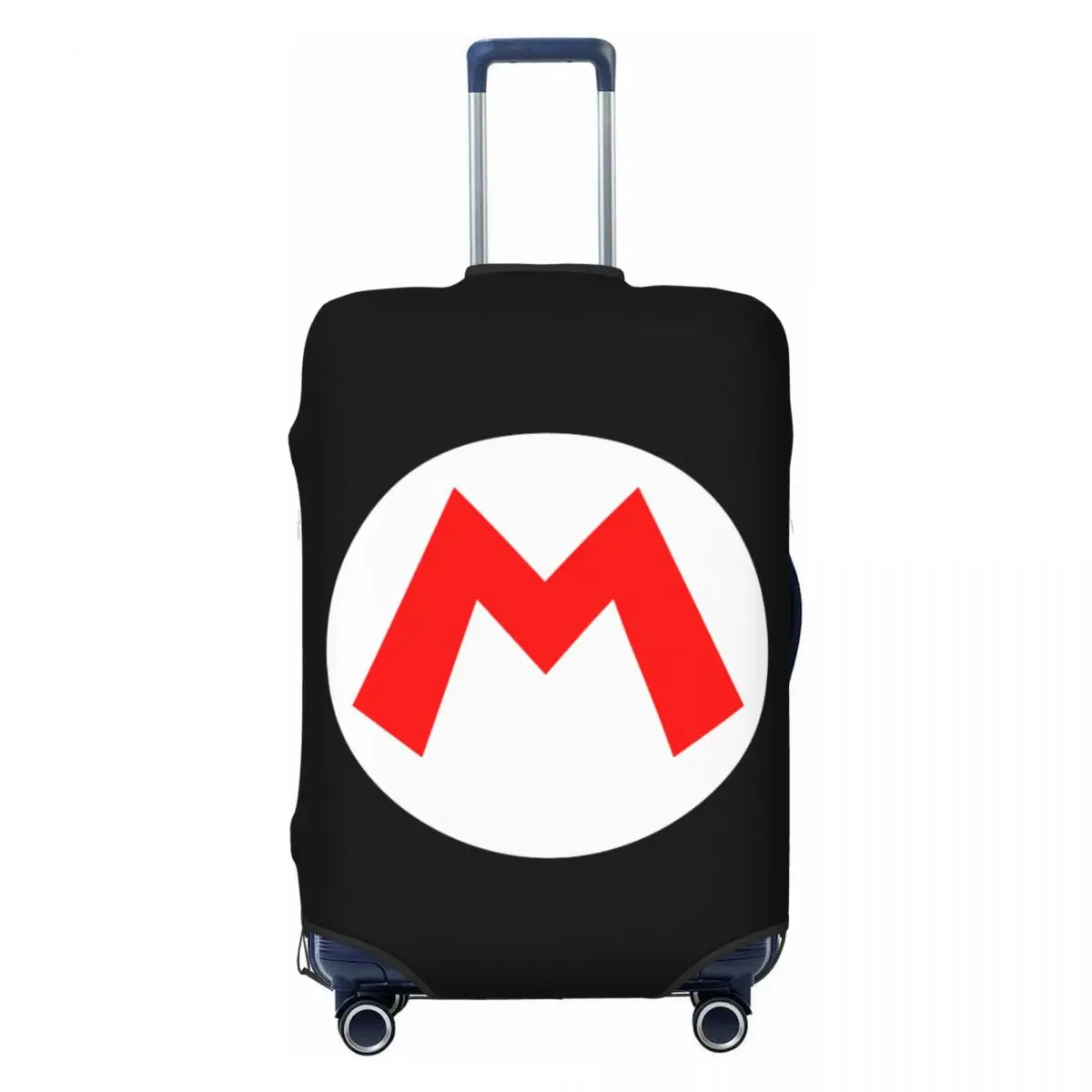 

Custom Cartoon Game Marios Letter Printed Luggage Cover Elastic Travel Suitcase Protective Covers Fits 18-32 Inch