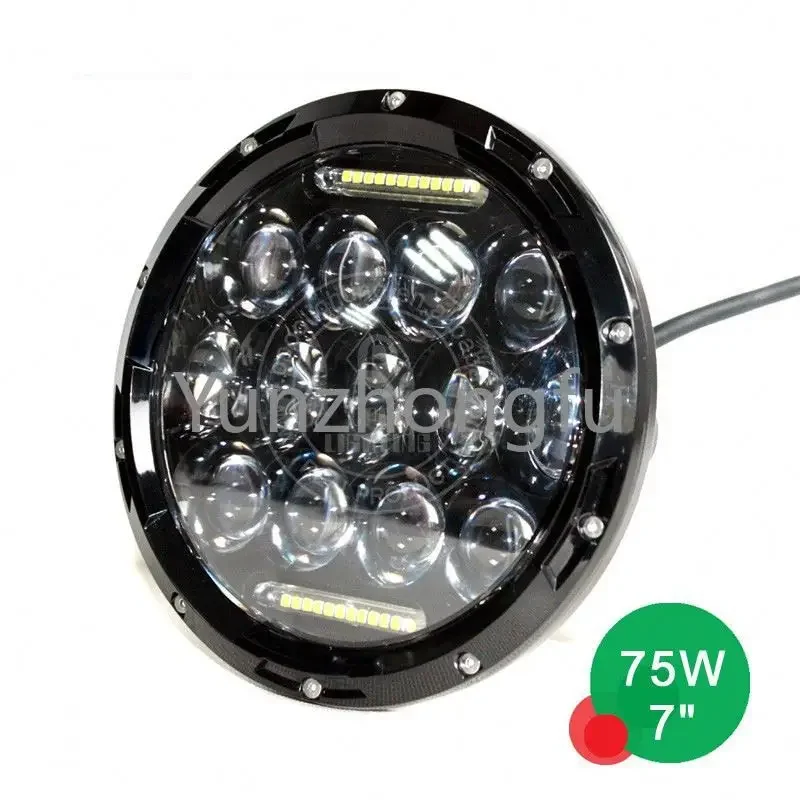 Round 4X4 High/ Low Beam 7inch Led Headlight with Daytime Running Light