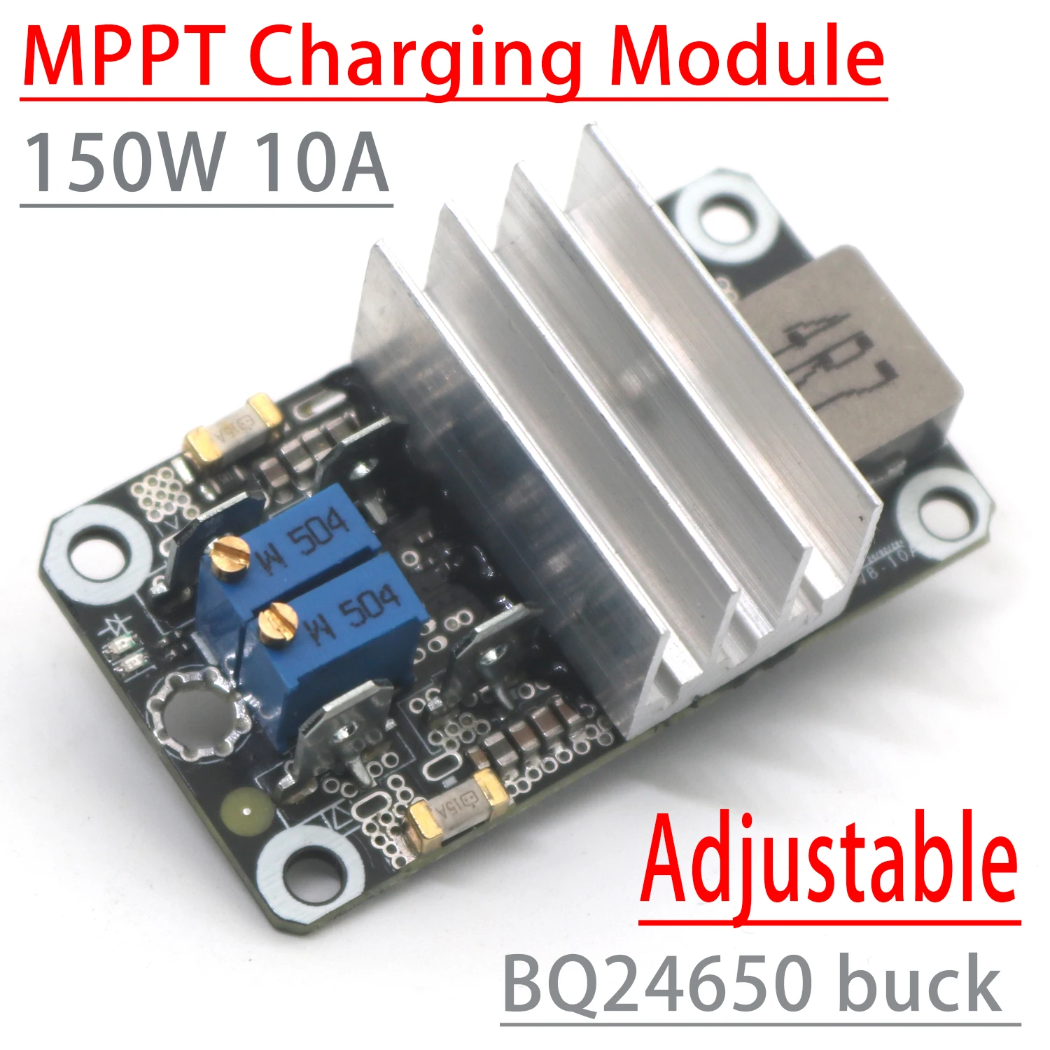 Dc-dc Buck Usp Solar Mppt Módulo de Carregamento Cc-cv 12v 24v Chumbo-ácido Liion Lifepo4 3s 4s Carregador de Bateria de Lítio 150w 10a Bq24650