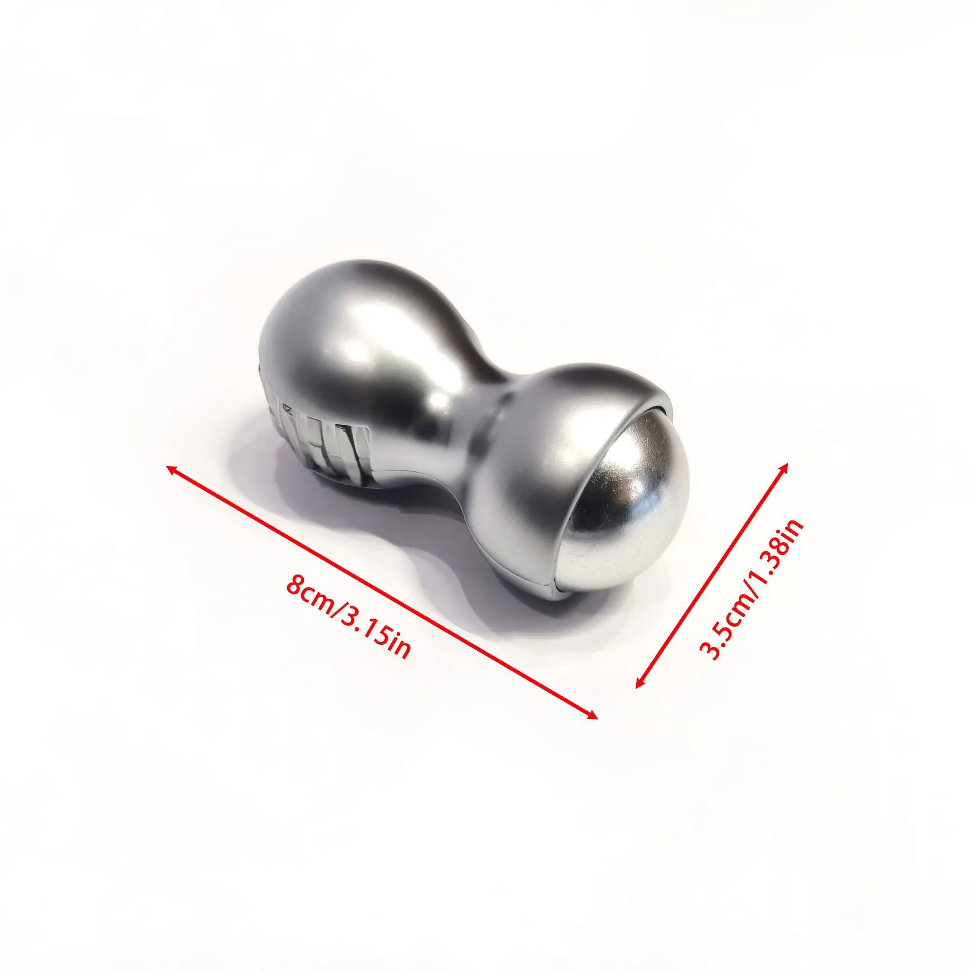 Outdoor Portable EDC Metal Finger Roller Clicker Toy Spinning Top Creative Gift Toys