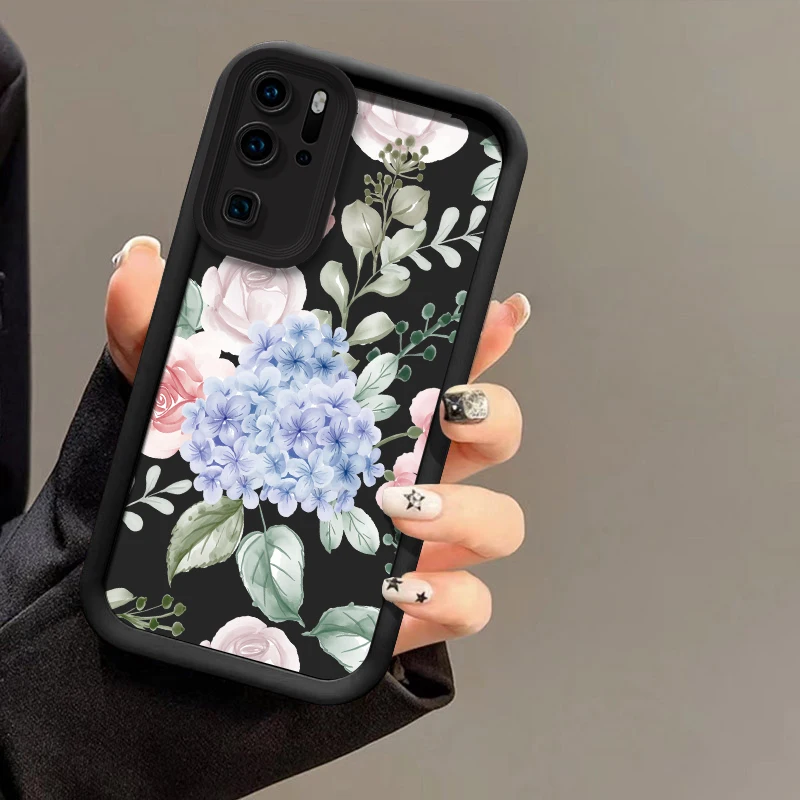 حافظة لهاتف هواوي P50 Pro P40 Lite 5G P30 P20 P Smart Pro Y9 Prime 2019 Y7A Y9S غطاء ناعم مقاوم للصدمات