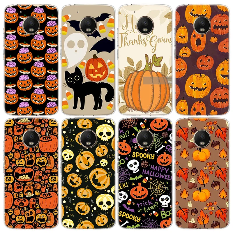 Halloween pumpkin head Phone Case For Xiaomi Poco X3 GT X4 NFC M4 M5 M5S X6 X5 Pro 5G M3 Mi F6 F5 F4 F3 F2 F1 TPU Cover Cap