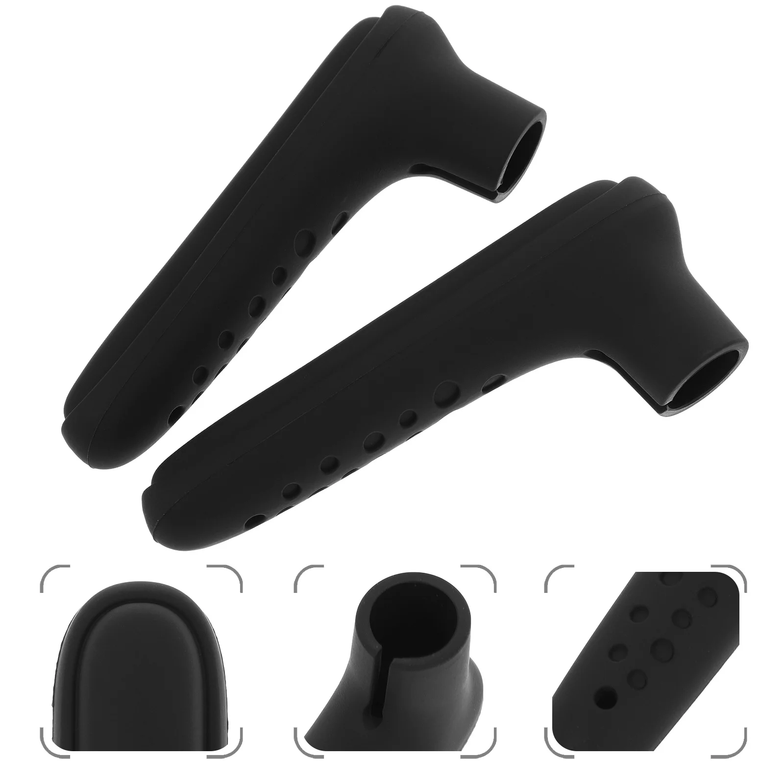 

2 шт., силиконовый чехол на ручку, защита от детей, защита от столкновений для детей, рукав для дверной ручки, прочный защитный чехол для дверной ручки