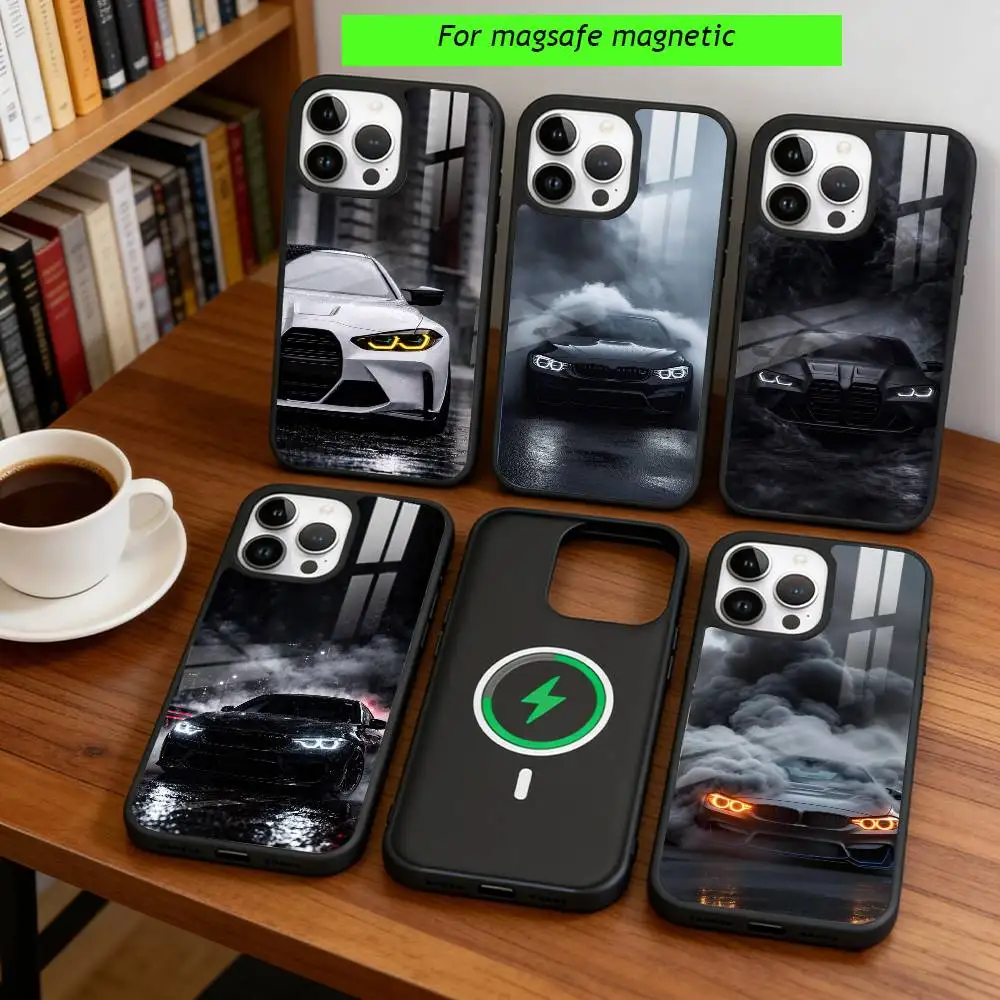 

Cool M-M3 G80 cars Phone Case For iPhone17,16,15,14,13,12,11 Plus,Pro Magnetic with Magsafe Wireless Charging