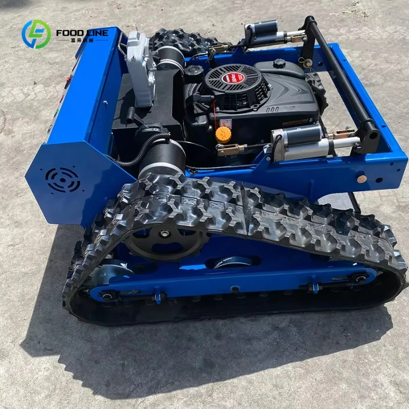 196cc Mini Crawler Remote Lawn Mower Automatic Home DIY Industrial Commercial Custom