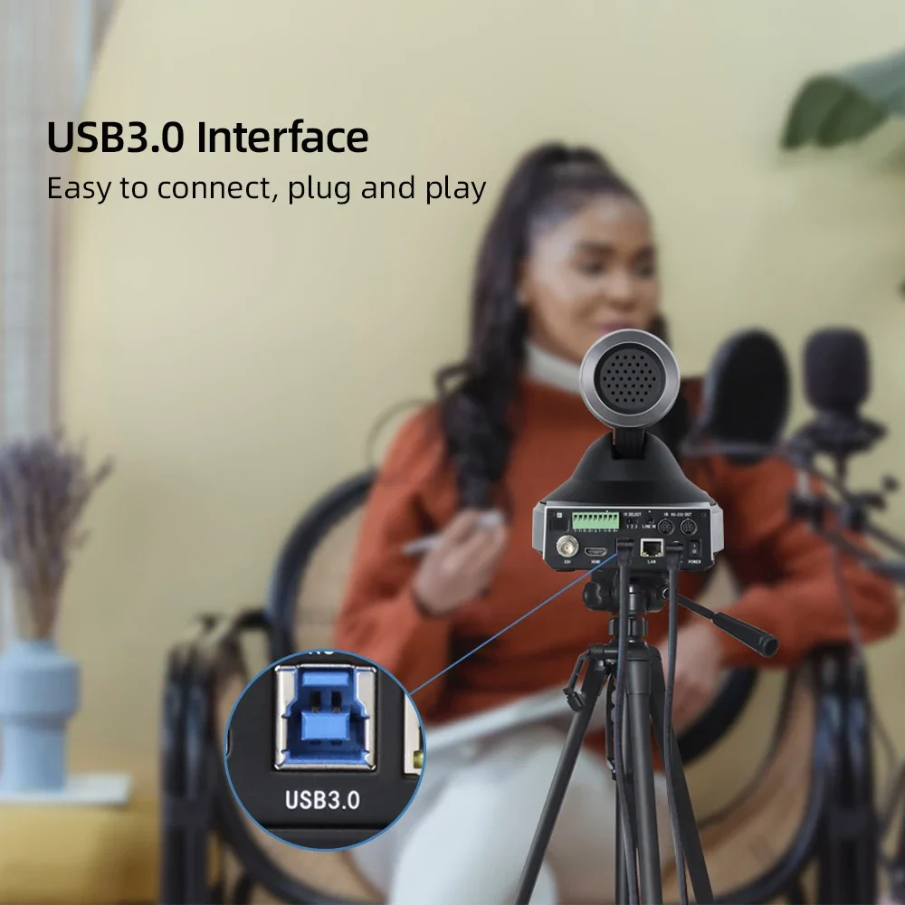 JJTS / katovision ndi ptz camera SDI HDM1 IP support RTSP RTMP for live streaming, usb video conference camera