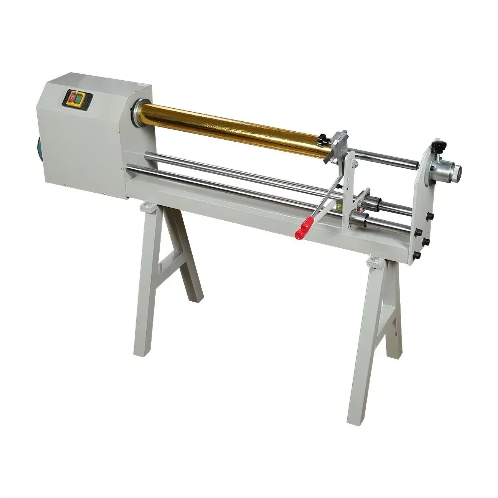 QG-10 Electric 800m Paper Rolls Gilding Paper Hot Stamping Paper Roll Cutting Machine