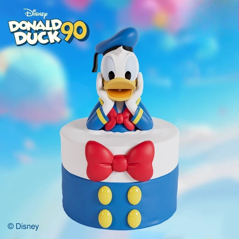 

Disney Donald Duck Surprise Cake Series Anime Room Desktop Room Blind Box Decoration Toys for Friends Holiday Birthday Gifts