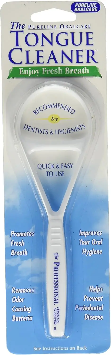 Tongue Cleaner, Pearl White, Oral Care, Fresh Breath, Dental Hygiene