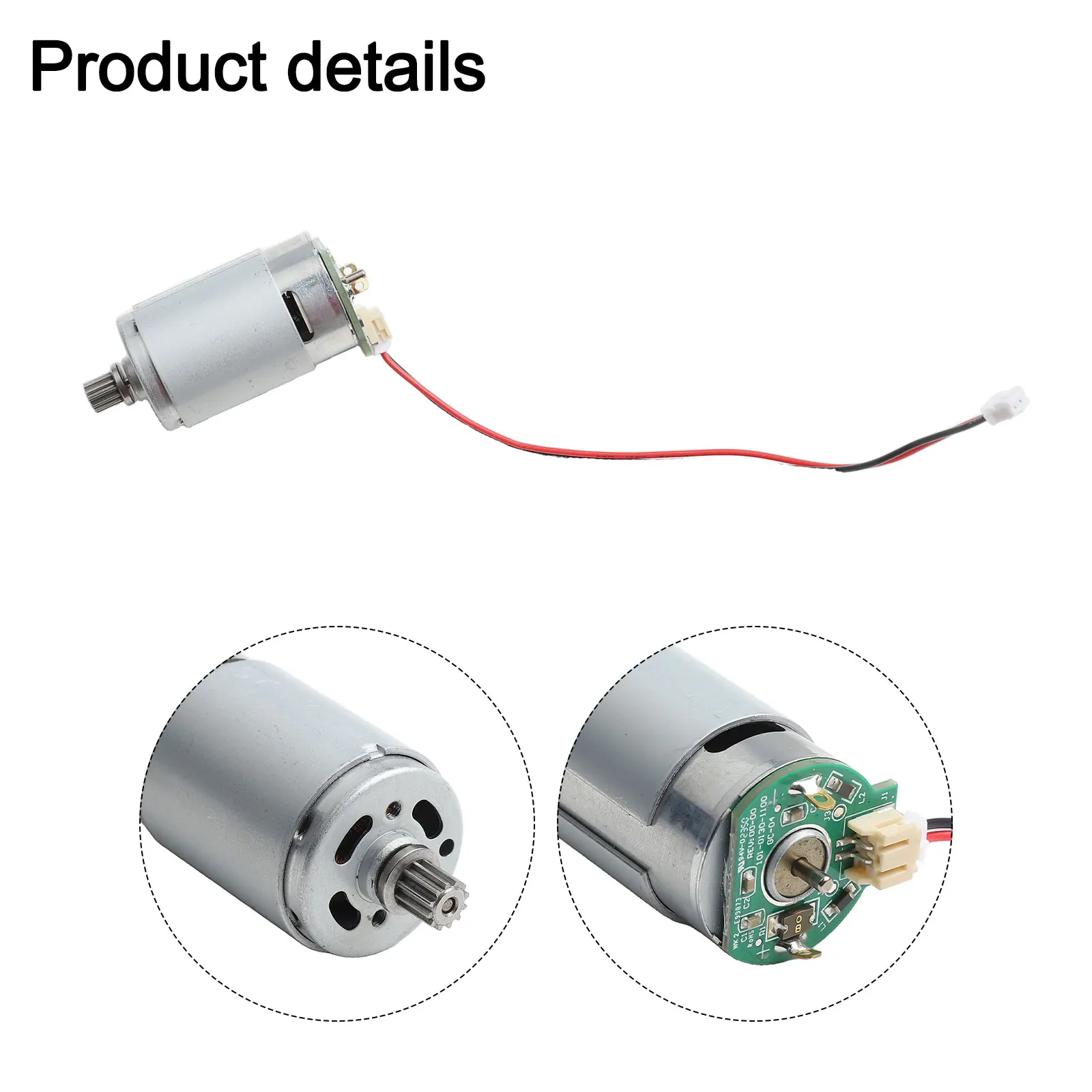 Main Brush Motor Engine For Tesvor For NEATSVOR For X500 X600 X520 T/8 S/6 Robot Vacuum Cleaner Replacement Parts Accessories