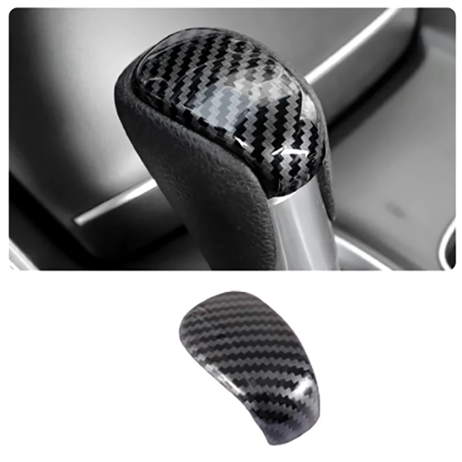 1Pc Carbon Fiber ABS Gear Shift Panel Cover Car Interior Frame Trim Sticker Styling For Honda Accord 10th 2018 Accessories