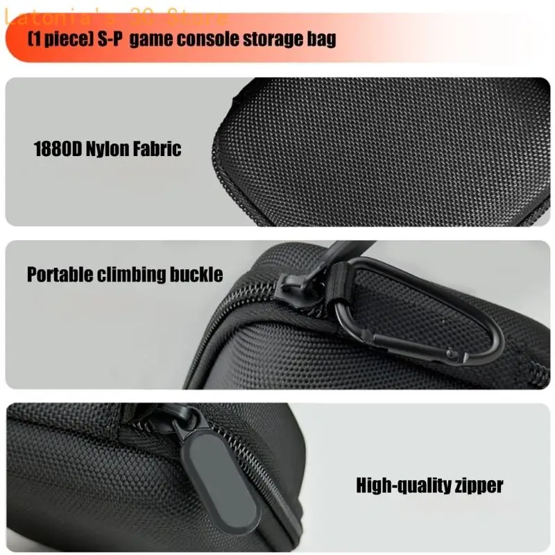 Travel Storage Case for Handheld Gaming with a Hard Shell Body X3UB