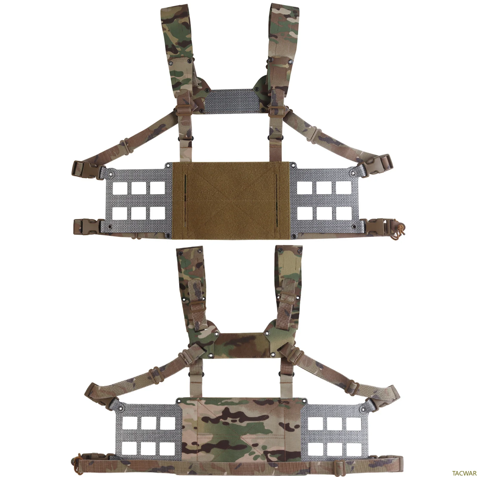 Plataforma de pecho FC V2 extendida para caza táctica y Airsoft - imagen 5