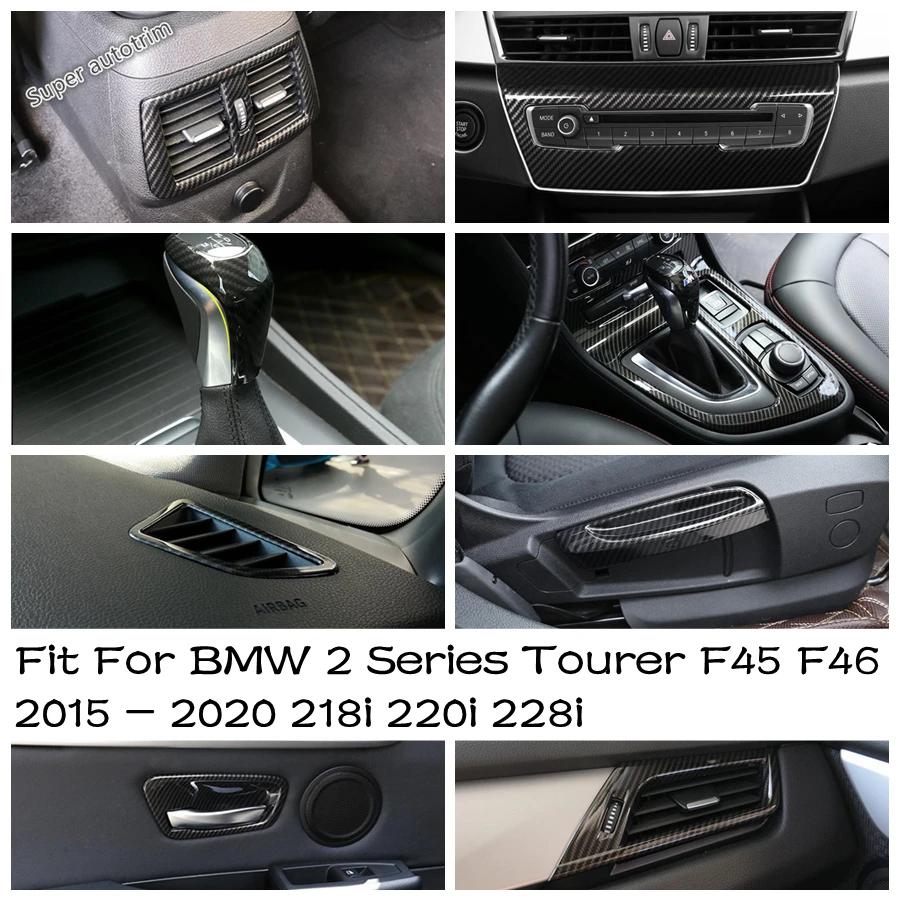 Read Lamp / Gear Shift Panel / Handle Bowl Cover Trim ABS Accessories For BMW 2 Series Tourer F45 F46 2015 - 2020 218i 220i 228i