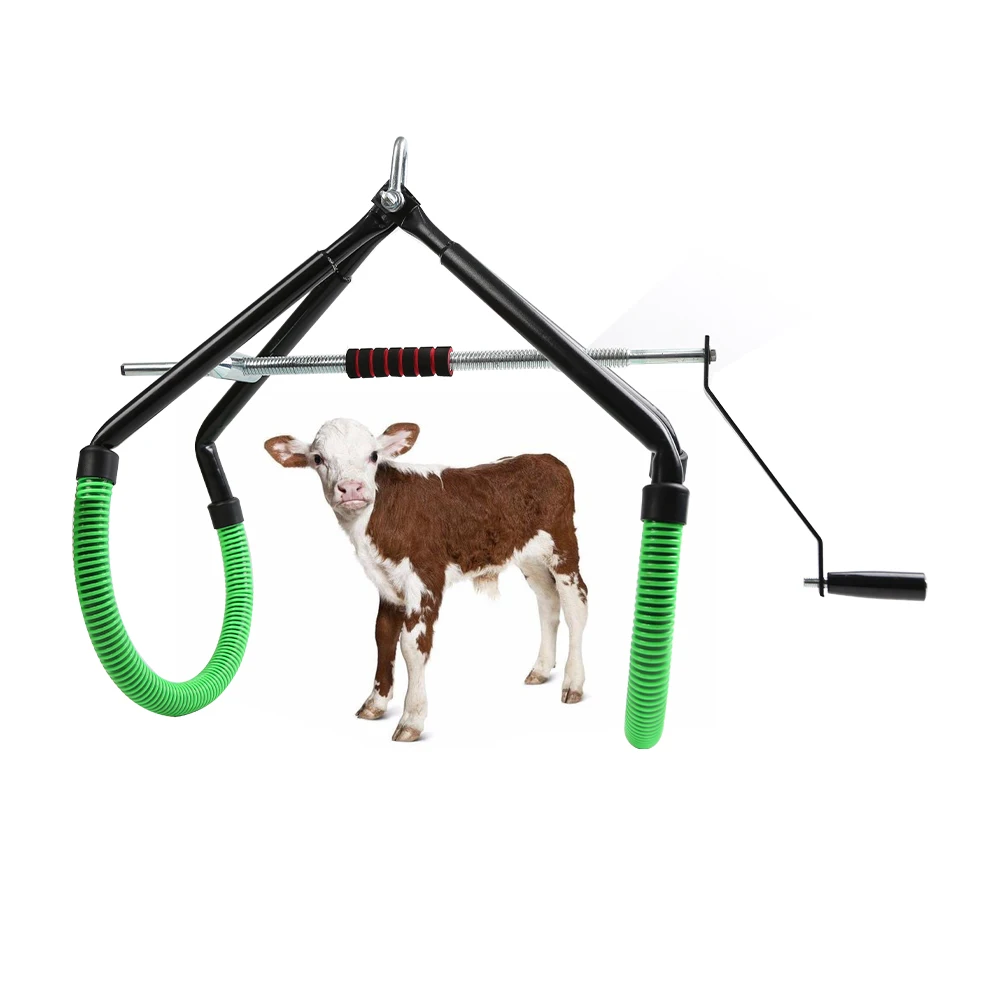 Cow Hip Lift Calving Milking Birthing Assistant Cattle Auxiliary Support Cow Stand-Up Helper for Animal Husbandry