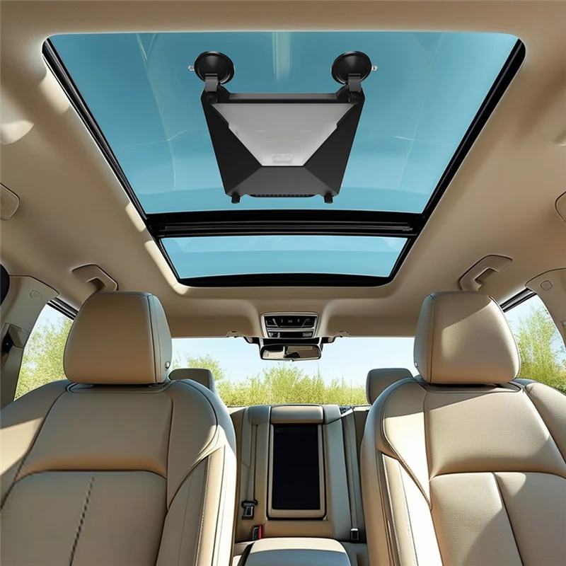 FFYY-Pemasangan Atap untuk Starlink Mini Pemasangan Cangkir Hisap untuk Starlink Mini dengan Kait untuk Jendela Sunroof Rvs Perahu Perjalanan Jalan