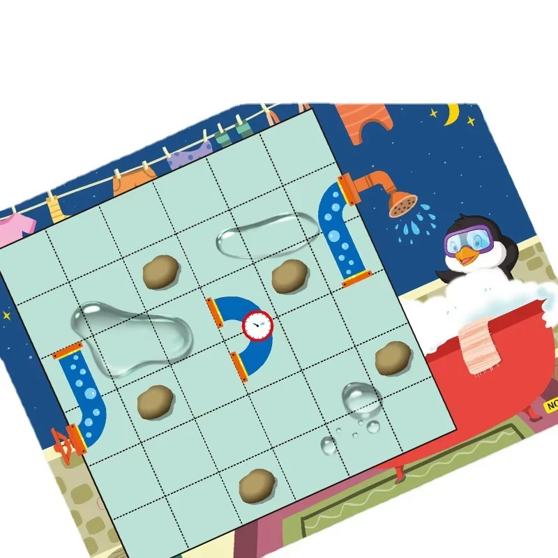 Brinquedo de treinamento de pensamento espacial de jogo de tabuleiro infantil