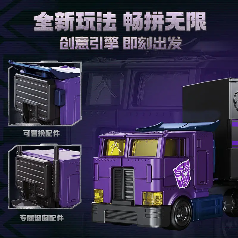 BLOKEES Transformers Building Block Car CT02 King Kong Optimus Prime Transportation Assembly Model Desktop Ornament Toy Gift view 2
